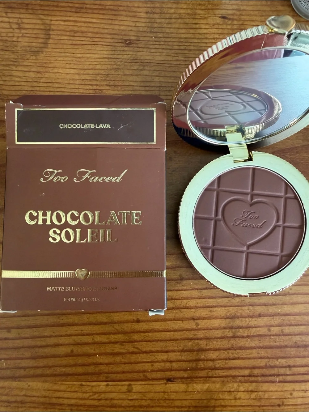 Too Faced Chocolate Soleil Matte Bronzer - Chocolate Lava Brown